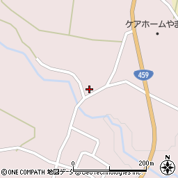 福島県喜多方市山都町木幡北原道上丁周辺の地図