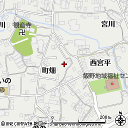 福島県福島市飯野町町畑34周辺の地図