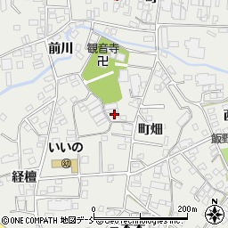 福島県福島市飯野町町畑73周辺の地図