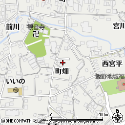 福島県福島市飯野町町畑26周辺の地図