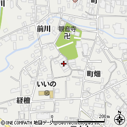 福島県福島市飯野町町畑72周辺の地図