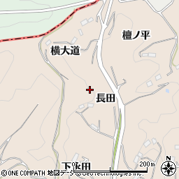 福島県伊達郡川俣町西福沢観音山周辺の地図