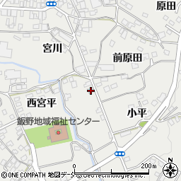 福島県福島市飯野町宮川4周辺の地図