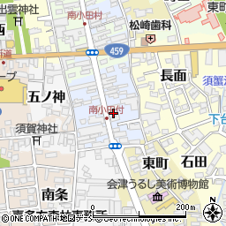 福島県喜多方市南町2853周辺の地図