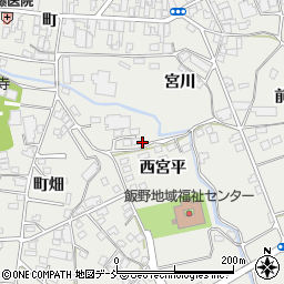福島県福島市飯野町西宮平15周辺の地図