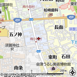 福島県喜多方市南町2854周辺の地図