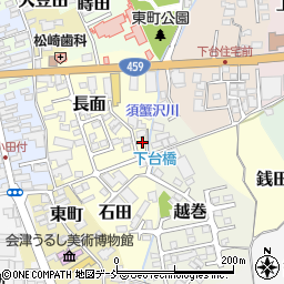 福島県喜多方市長面3072周辺の地図