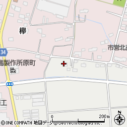福島県南相馬市原町区長野上田周辺の地図