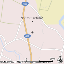 福島県喜多方市山都町木幡下村道下丁周辺の地図