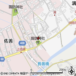 新潟県燕市溝153周辺の地図