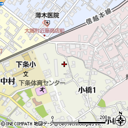 〒959-1375 新潟県加茂市小橋の地図