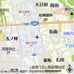 福島県喜多方市南町2859周辺の地図