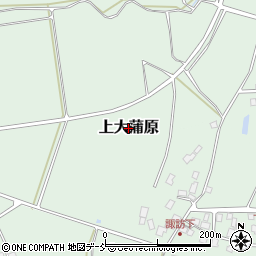 上大蒲原公民館周辺の地図