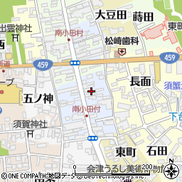 福島県喜多方市南町2863周辺の地図