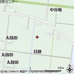 福島県南相馬市原町区上北高平貝餅周辺の地図