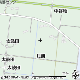 福島県南相馬市原町区上北高平（貝餅）周辺の地図