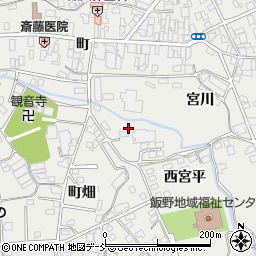福島県福島市飯野町西宮平7周辺の地図