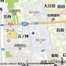 福島県喜多方市南町2868周辺の地図