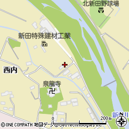 福島県南相馬市原町区北新田信田323周辺の地図