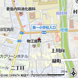 福島県喜多方市小田付道上周辺の地図
