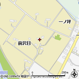 福島県南相馬市原町区北新田前沢目周辺の地図