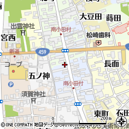 福島県喜多方市南町2872周辺の地図