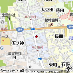福島県喜多方市南町2870周辺の地図
