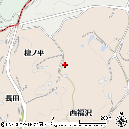 福島県伊達郡川俣町西福沢明道山周辺の地図