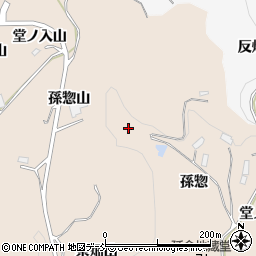 福島県伊達郡川俣町西福沢鳥井戸周辺の地図