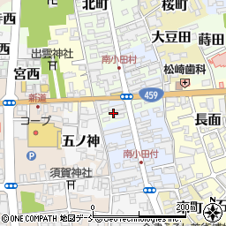 福島県喜多方市中町2875周辺の地図