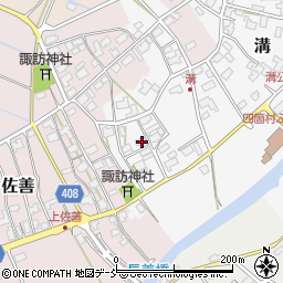 新潟県燕市溝161周辺の地図