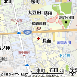 福島県喜多方市長面3040周辺の地図