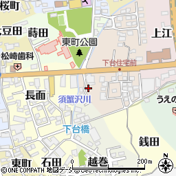 福島県喜多方市下江3685周辺の地図