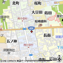 福島県喜多方市中町2874周辺の地図