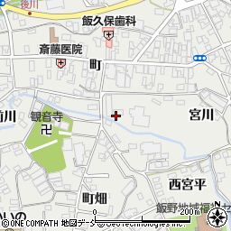 福島県福島市飯野町宮川27周辺の地図
