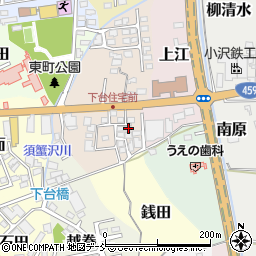 福島県喜多方市下江3703周辺の地図