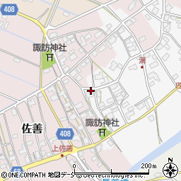 新潟県燕市溝156-1周辺の地図