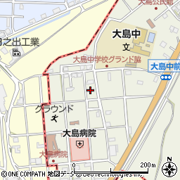 大島電機社宅周辺の地図