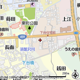 福島県喜多方市下江3696周辺の地図