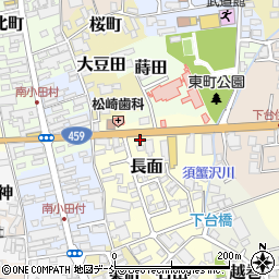 福島県喜多方市長面3082周辺の地図