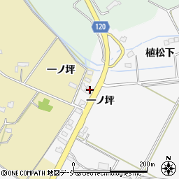 福島県南相馬市原町区上高平（一ノ坪）周辺の地図