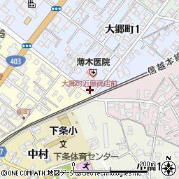 大郷町近藤商店前周辺の地図