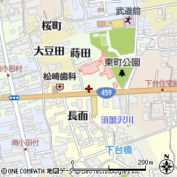 福島県喜多方市長面3089-1周辺の地図