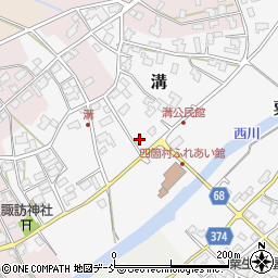 新潟県燕市溝205周辺の地図