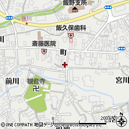 福島県福島市飯野町町55周辺の地図