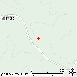福島県川俣町（伊達郡）飯坂（外林）周辺の地図