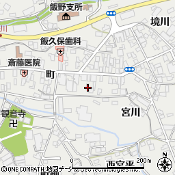 福島県福島市飯野町町36周辺の地図