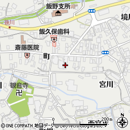 福島県福島市飯野町町37周辺の地図