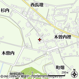 福島県福島市松川町木曽内51周辺の地図