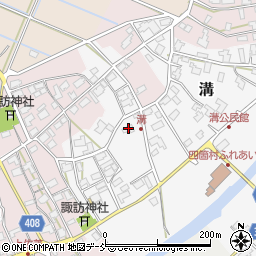 新潟県燕市溝180周辺の地図